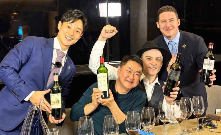 Dégustation avec l'équipe du restaurant Evett